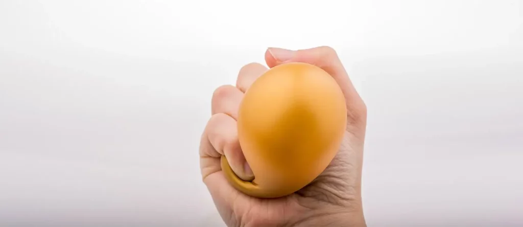 Squeezing a balloon