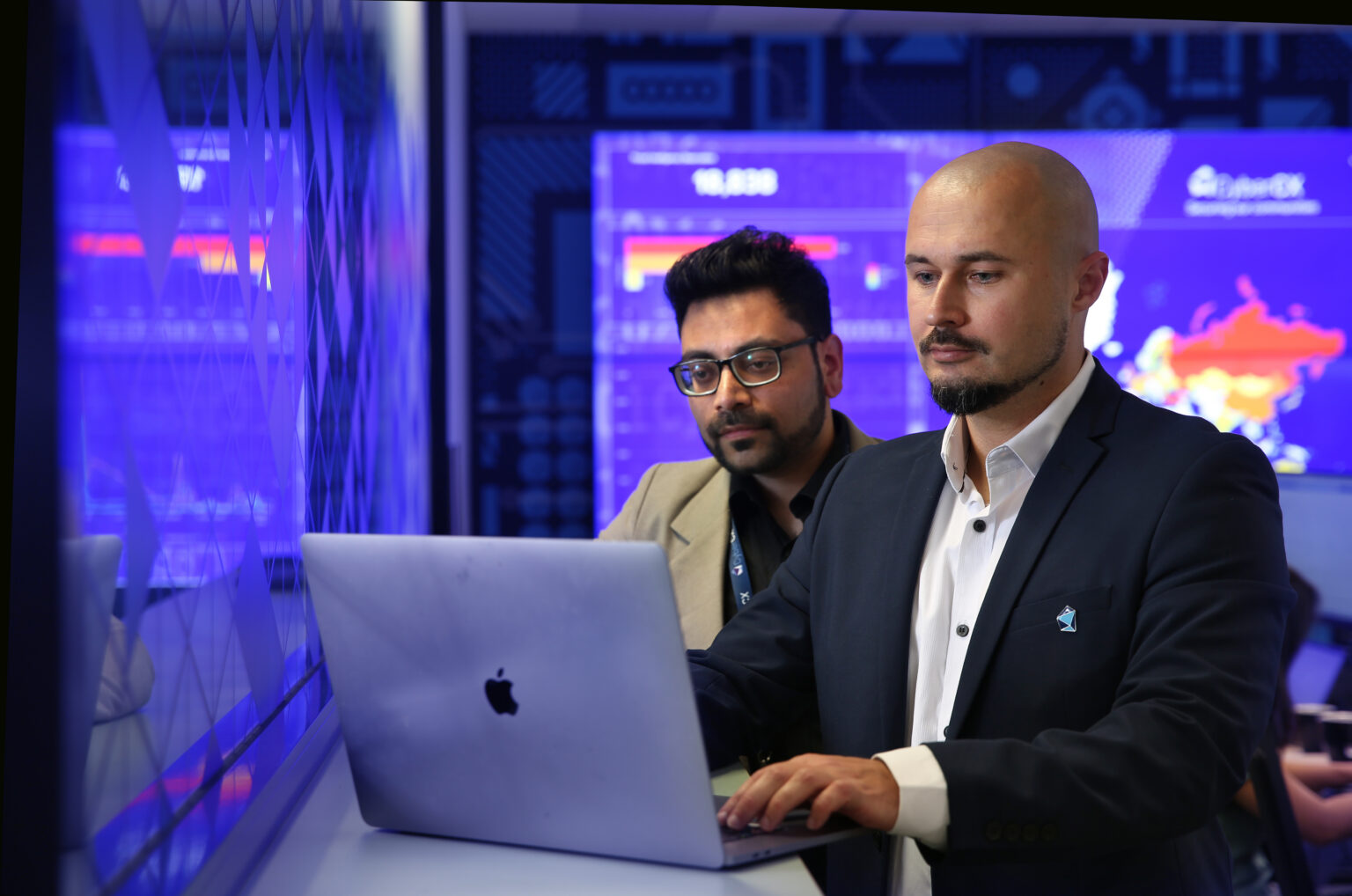 Two cyber security expert from CyberCX
